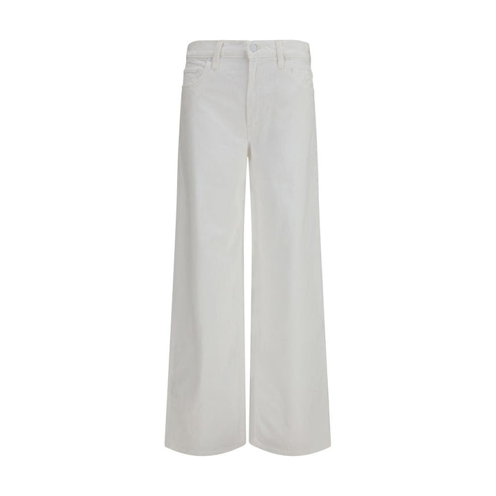 Mother Denim White Cotton Jeans Denim
