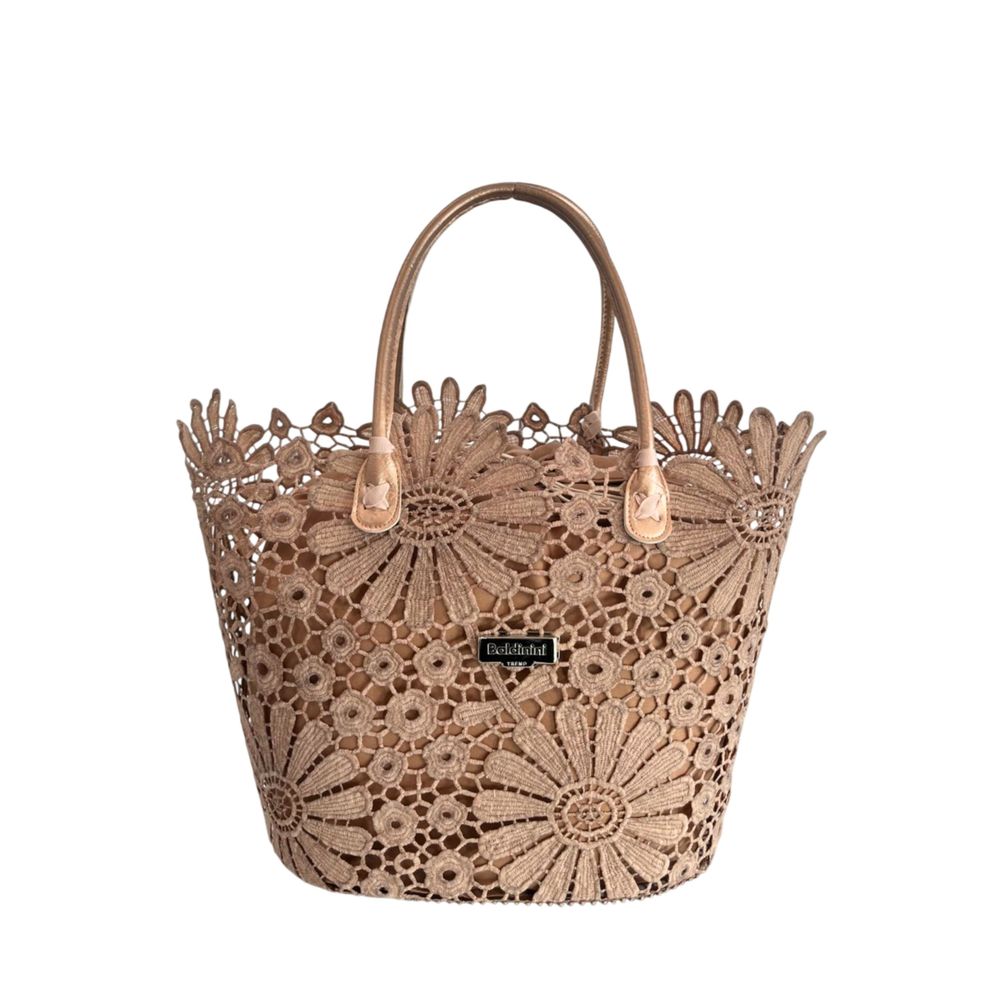 Baldinini Trend - Brown PU Women Handbag