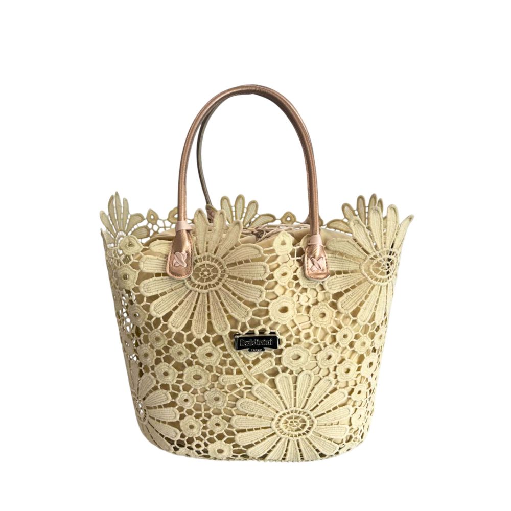 Baldinini Trend - Beige PU Women Handbag