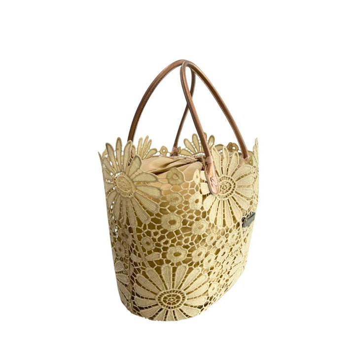 Baldinini Trend - Beige PU Women Handbag