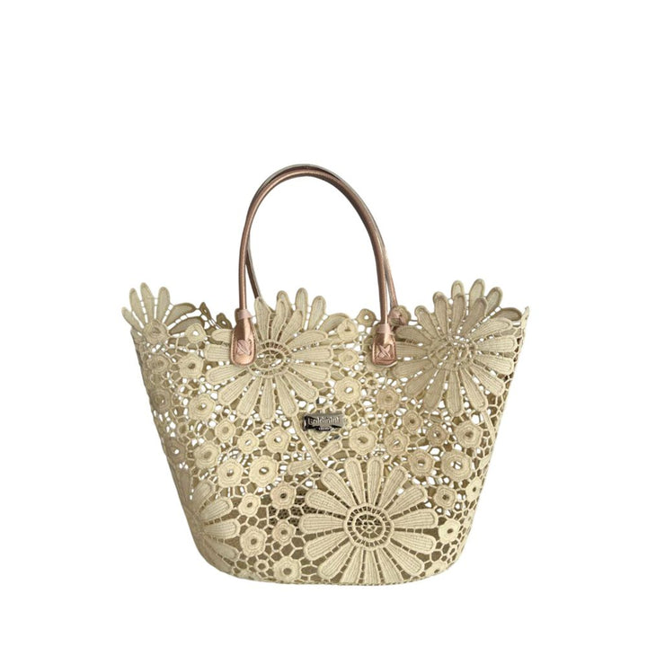 Baldinini Trend - Beige PU Women Handbag