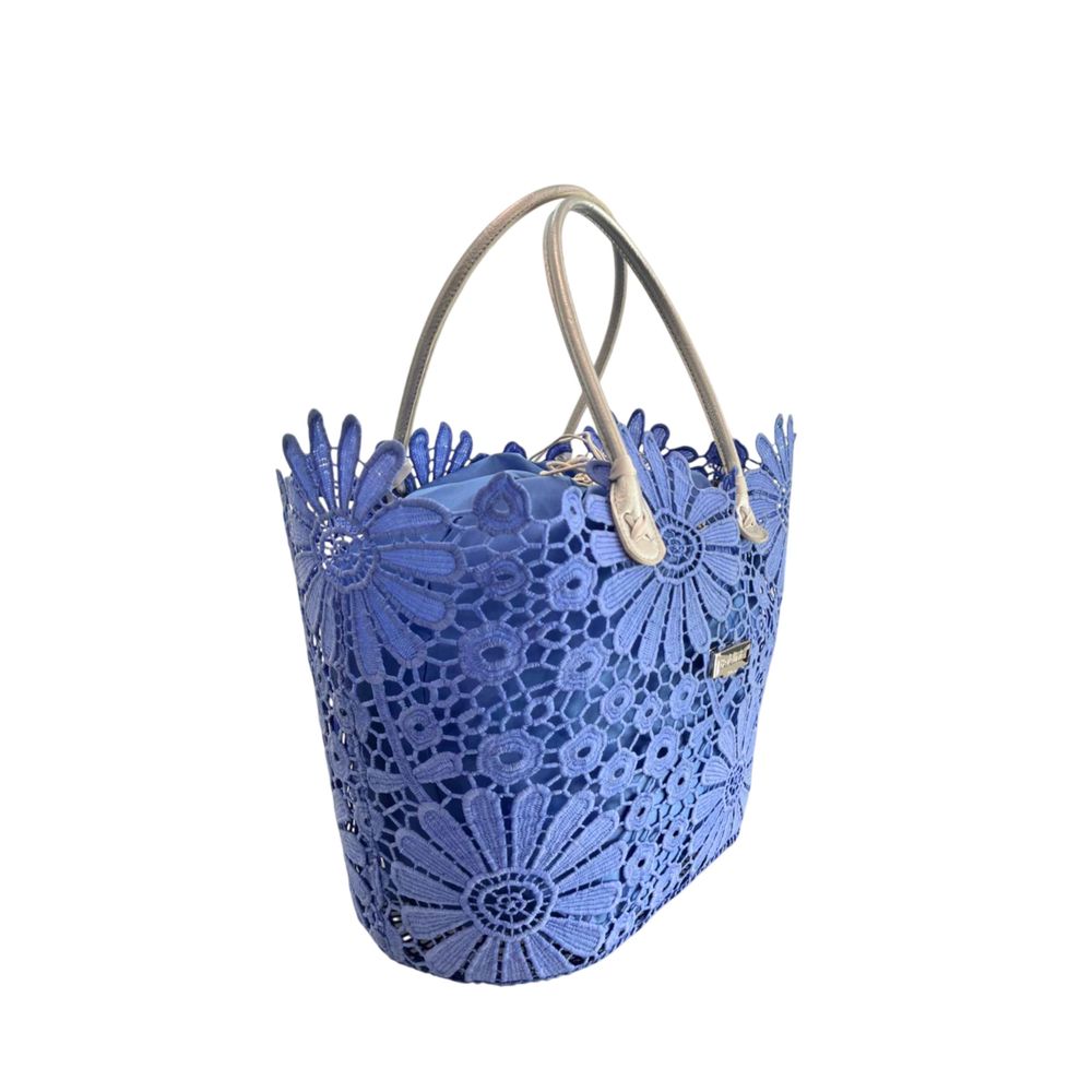 Baldinini Trend - Blue PU Women Handbag