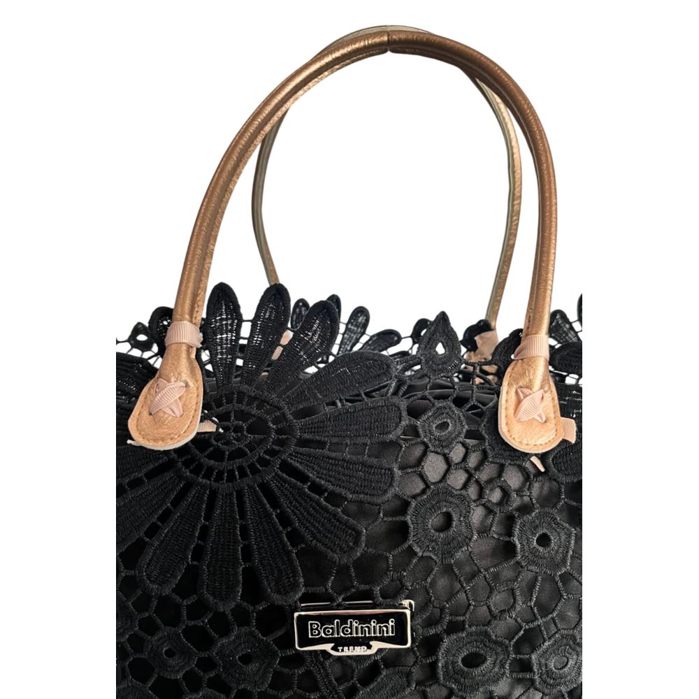 Baldinini Trend - Black PU Women Handbag