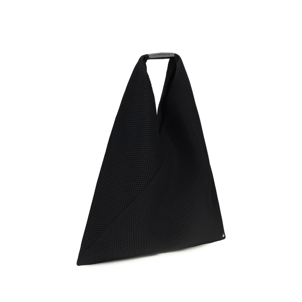 MM6 - Black Polyester Shoulder Bag