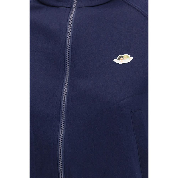 Fiorucci Blue Polyester Sweatshirt