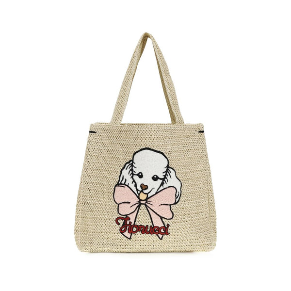 Fiorucci - Beige Paper Shoulder Bag