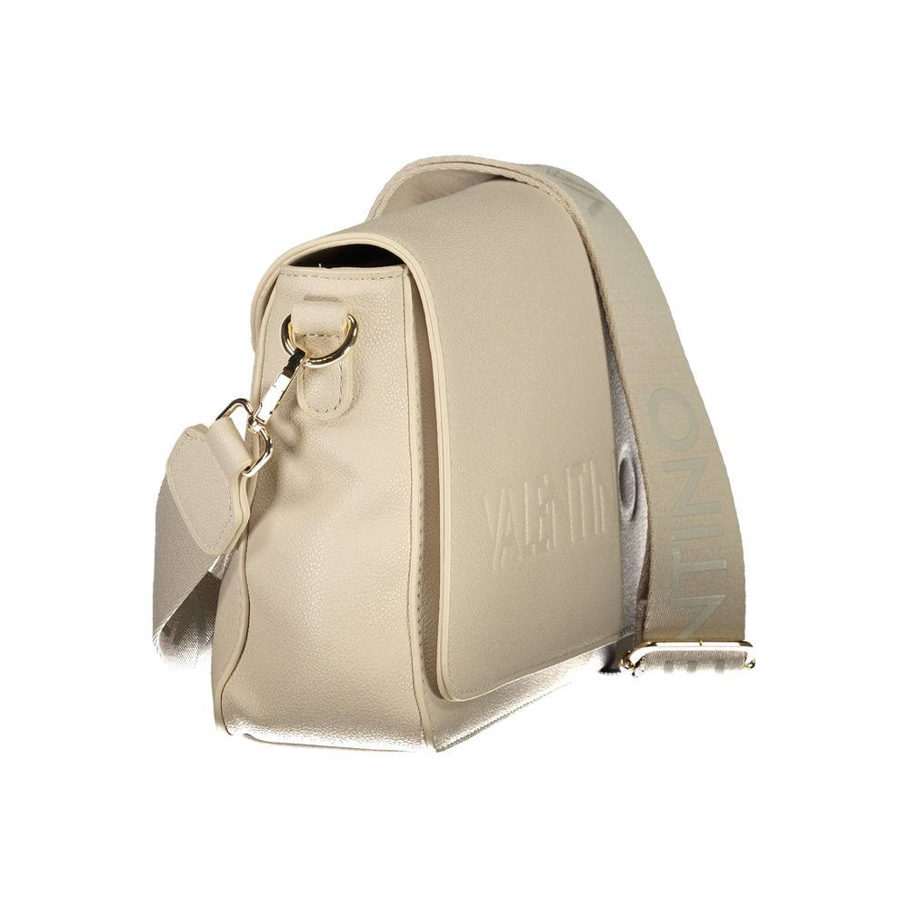 Mario Valentino - Beige Polyurethane Women’s Bag