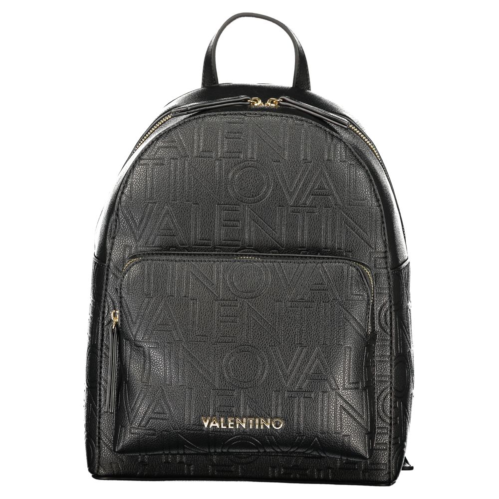 Mario Valentino - Black Polyurethane Women’s Backpack