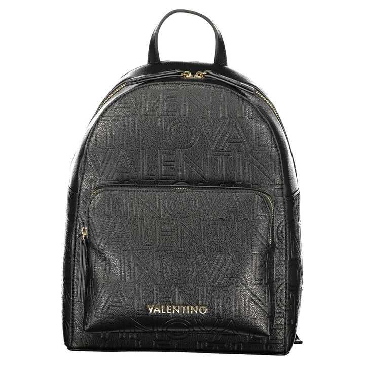 Mario Valentino - Black Polyurethane Women’s Backpack