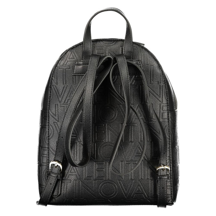 Mario Valentino - Black Polyurethane Women’s Backpack