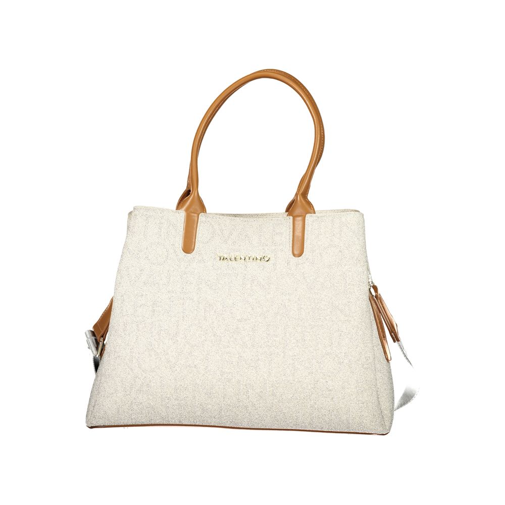 Mario Valentino - Beige Polyurethane Womens Bag