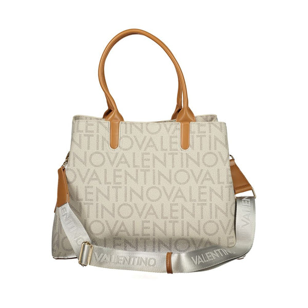Mario Valentino - Beige Polyurethane Womens Bag