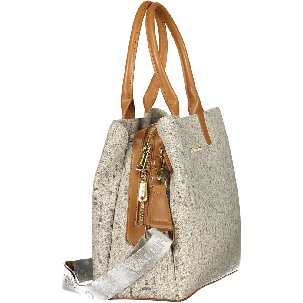 Mario Valentino - Beige Polyurethane Womens Bag
