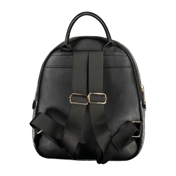 Mario Valentino - Black Polyurethane Women’s Backpack