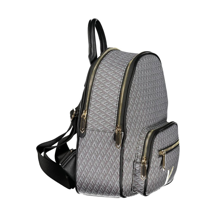 Mario Valentino - Black Polyurethane Women’s Backpack