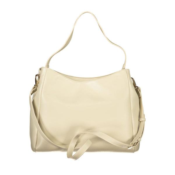 Mario Valentino - Beige Polyurethane Women’s Bag