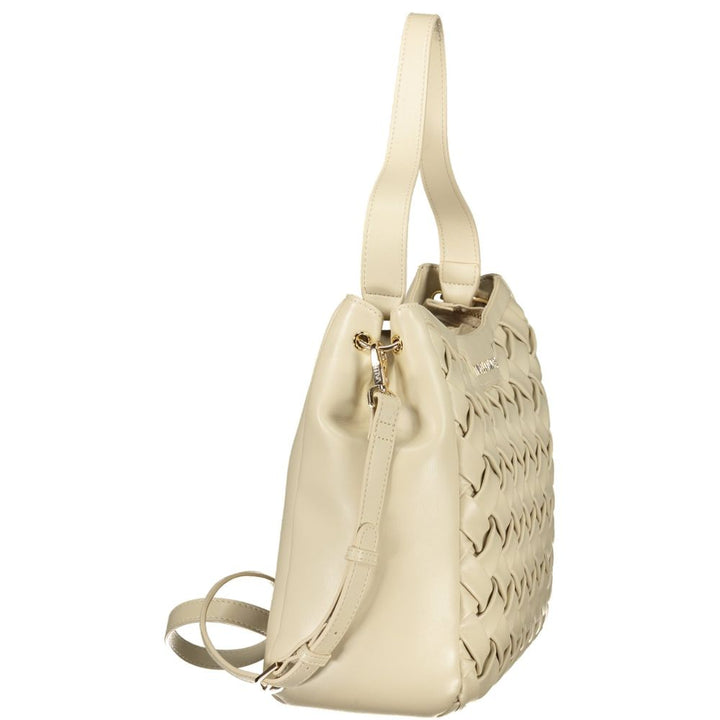 Mario Valentino - Beige Polyurethane Women’s Bag