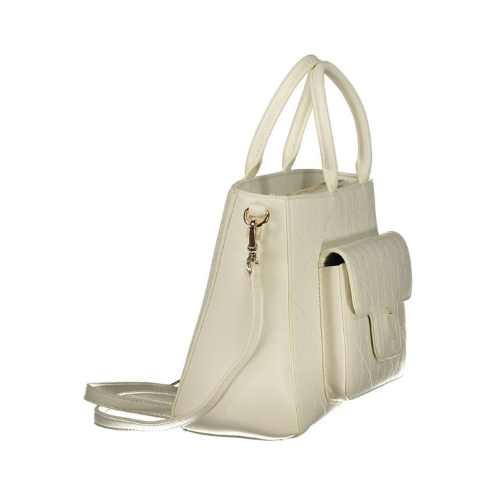Mario Valentino - Bianco Polyurethane Women’s Bag