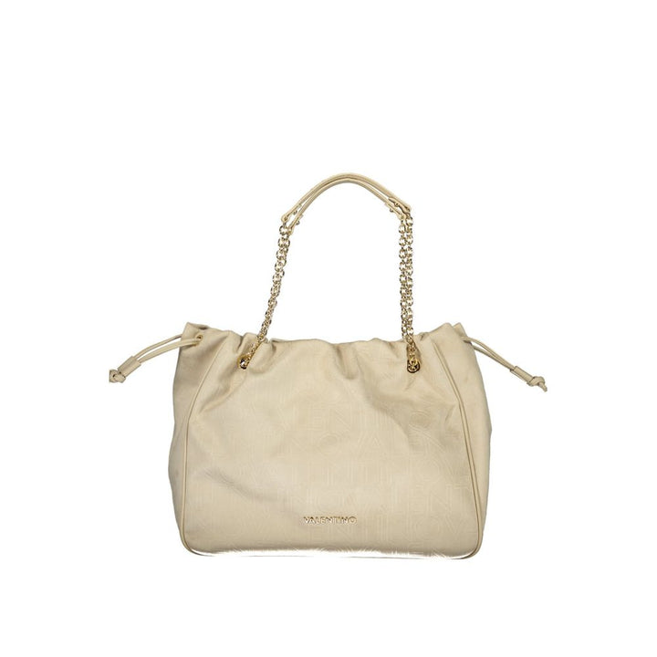 Mario Valentino - Beige Polyurethane Women’s Bag