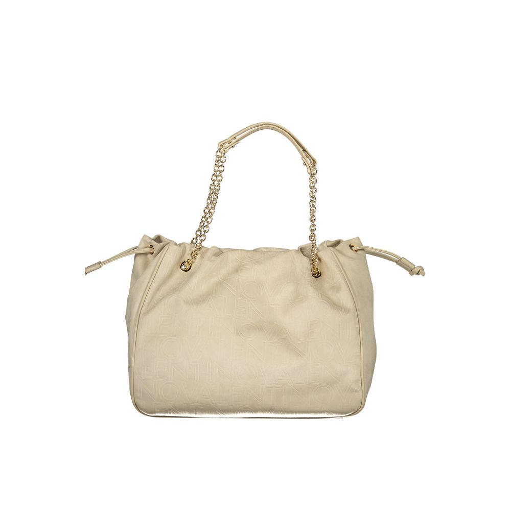 Mario Valentino - Beige Polyurethane Women’s Bag