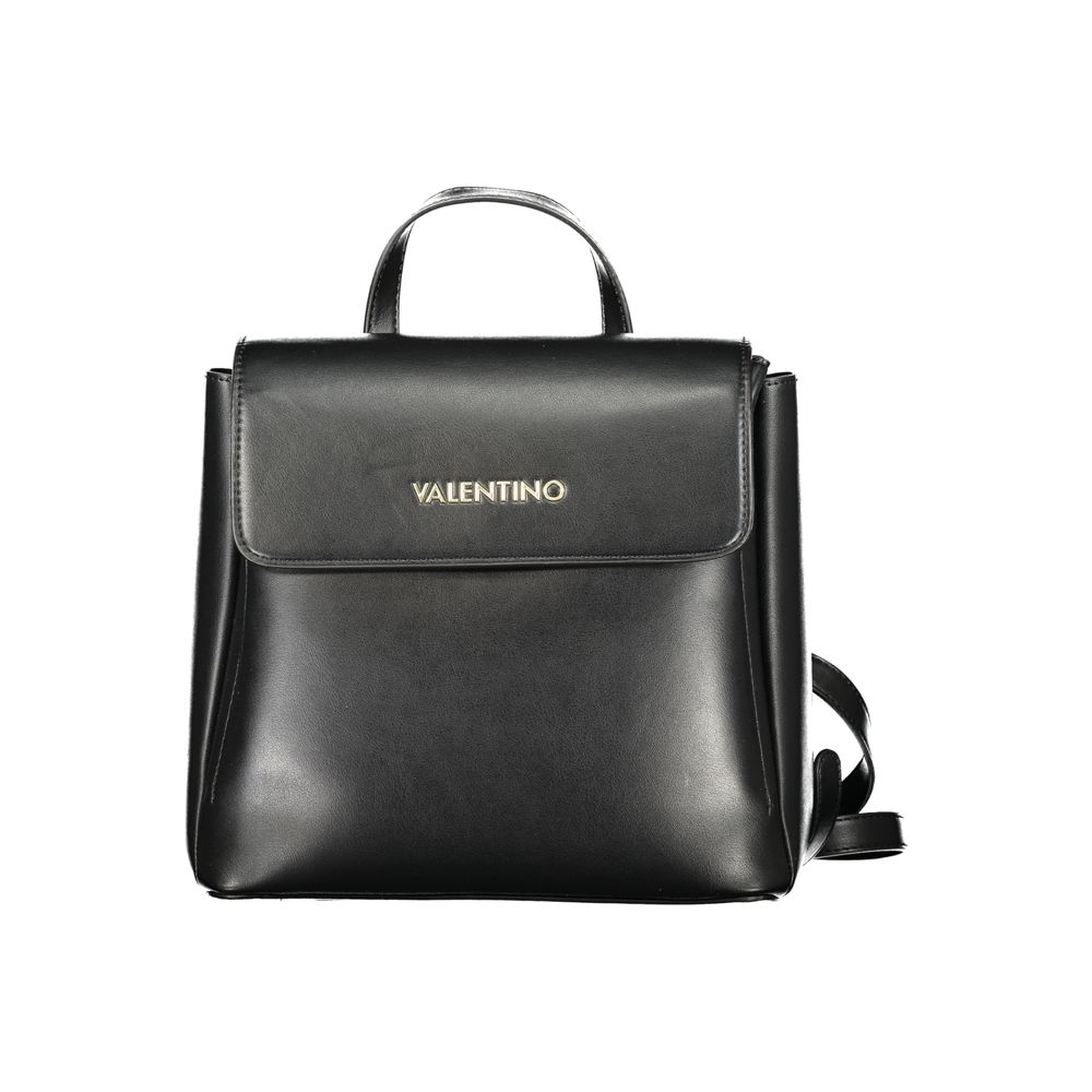 Mario Valentino - Black Polyurethane Women’s Backpack