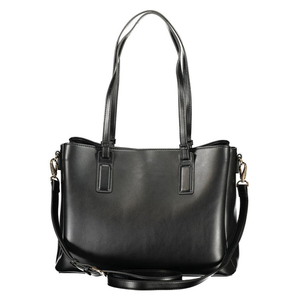 Mario Valentino - Nero Polyurethane Women’s Bag with Recycled Features