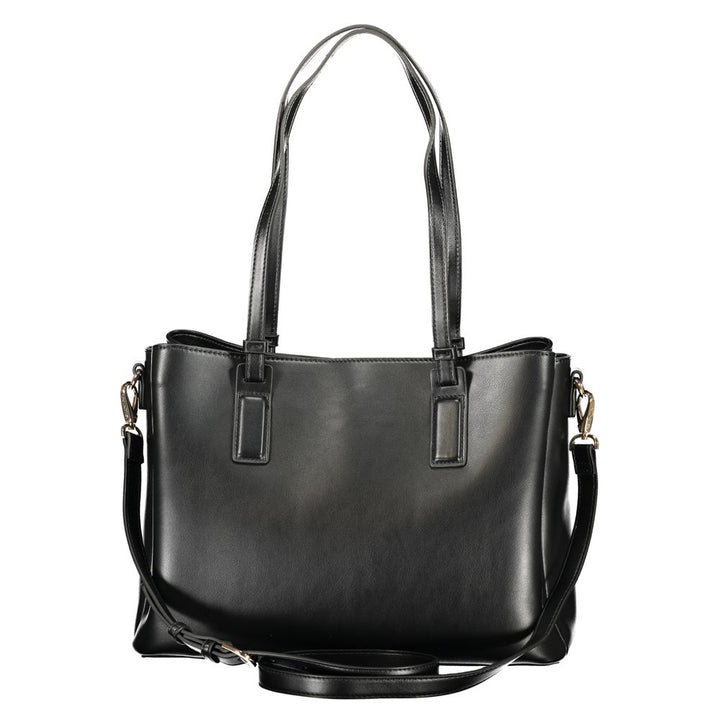 Mario Valentino - Nero Polyurethane Women’s Bag with Recycled Features