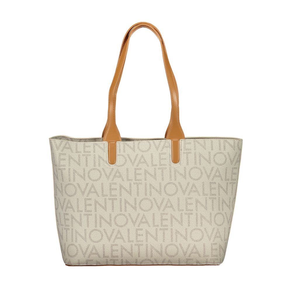 Mario Valentino - Beige Polyurethane Womens Bag
