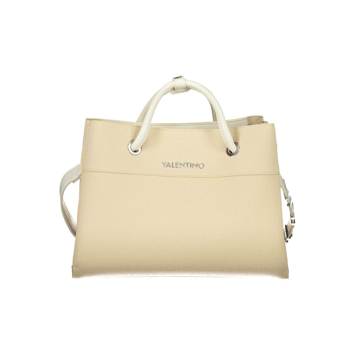 Mario Valentino - Beige Polyurethane Women’s Bag