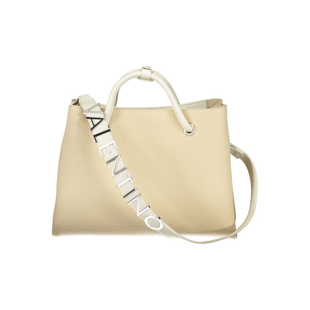 Mario Valentino - Beige Polyurethane Women’s Bag