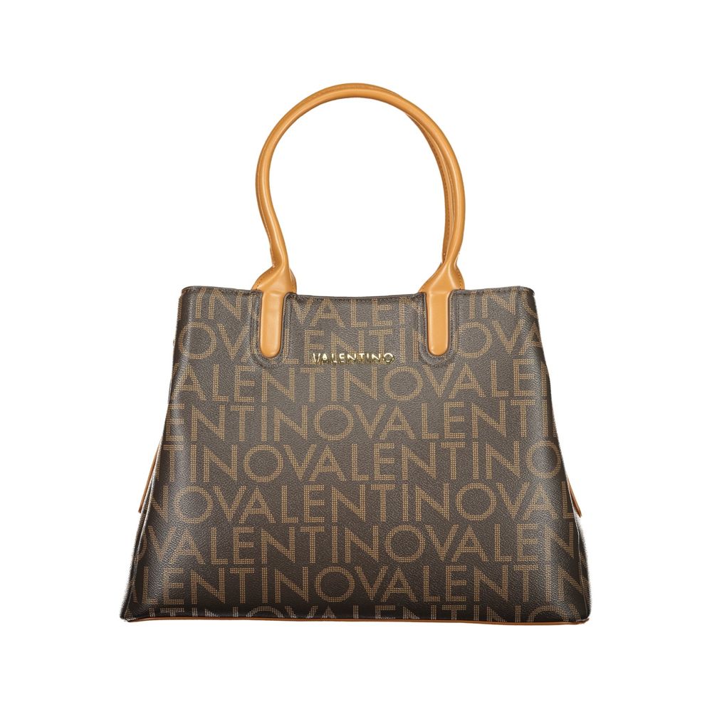 Mario Valentino - Brown Polyurethane Women’s Bag With Handles