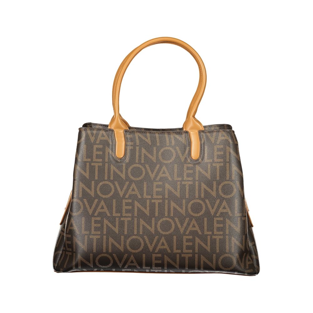 Mario Valentino - Brown Polyurethane Women’s Bag With Handles