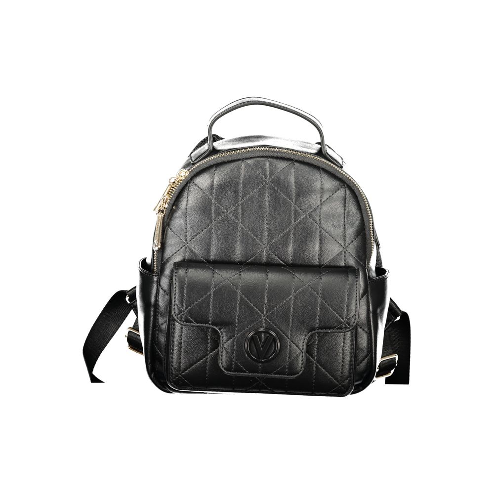 Mario Valentino - Black Polyurethane Women’s Backpack