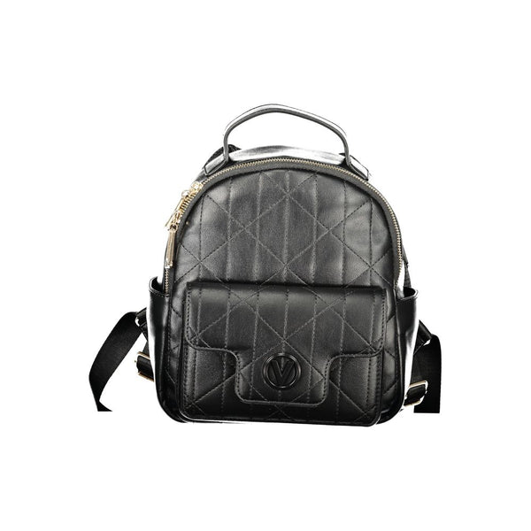 Mario Valentino - Black Polyurethane Women’s Backpack
