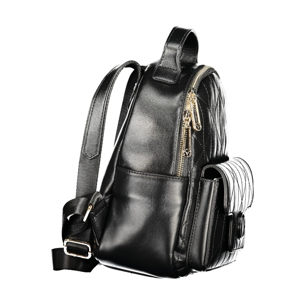 Mario Valentino - Black Polyurethane Women’s Backpack