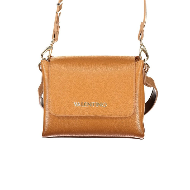 Valentino Brown Polyethylene Handbag