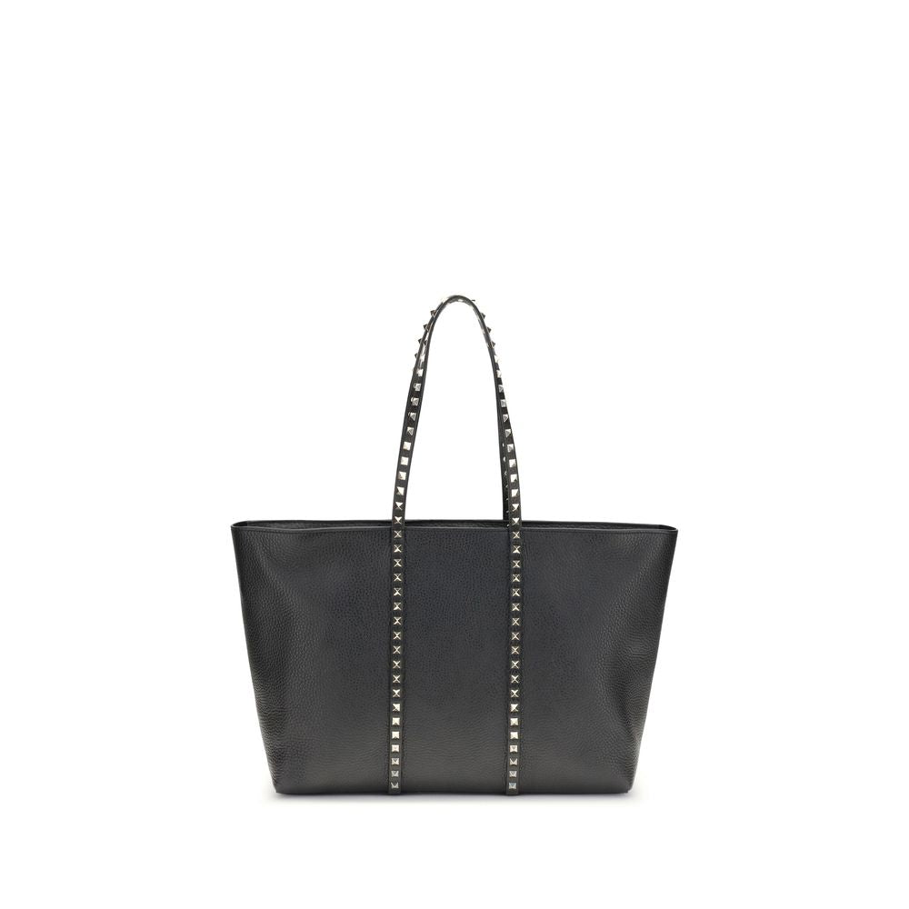 Valentino Garavani - Black Calf Leather Bos Taurus Shoulder Bag