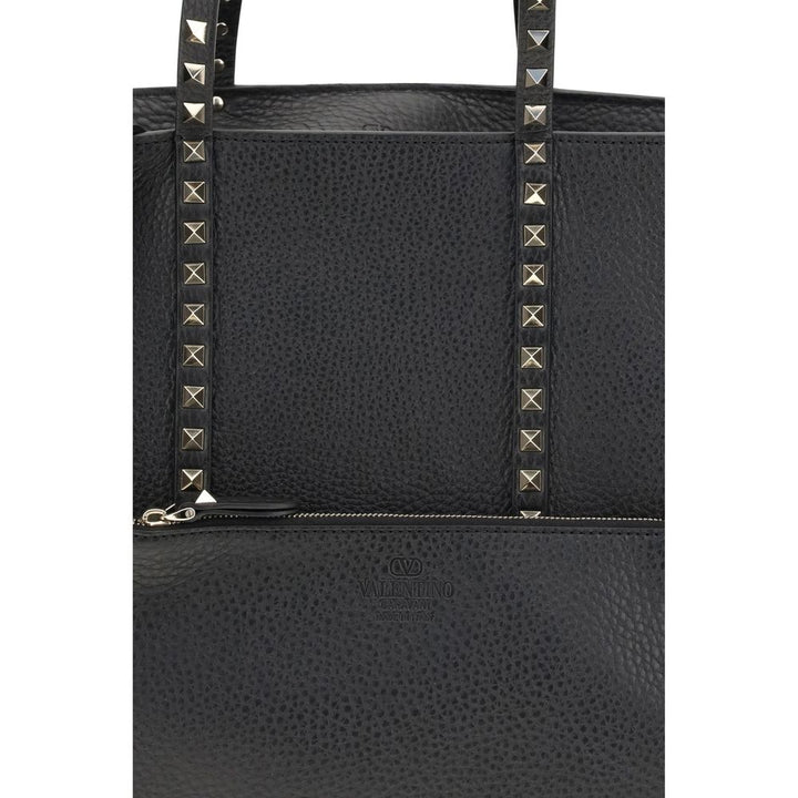 Valentino Garavani - Black Calf Leather Bos Taurus Shoulder Bag