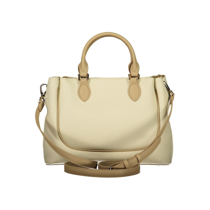 Mario Valentino - Beige Polyurethane Women’s Bag