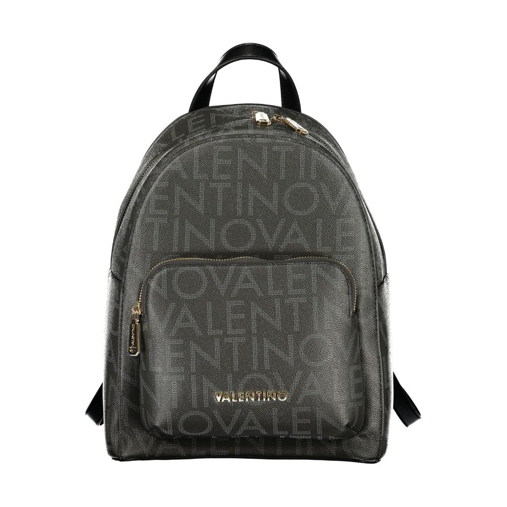 Mario Valentino - Black Polyurethane Womens Backpack