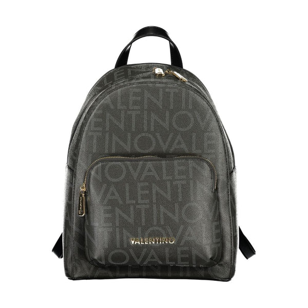 Mario Valentino - Black Polyurethane Womens Backpack