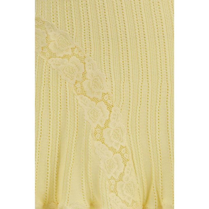 Women’s Self-portrait Bicolor Viscose Mini Skirt