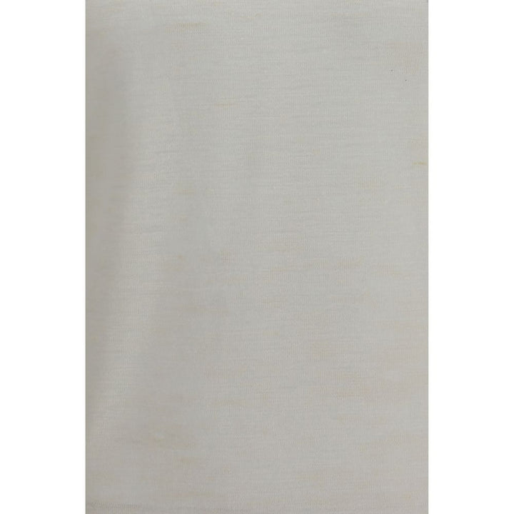 Brooksfield White Linen Shortsleeve Shirt