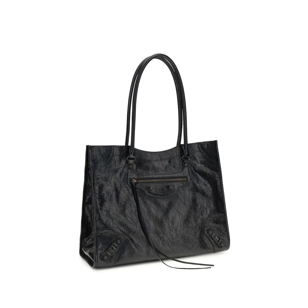 Balenciaga - Black Lamb Ovis Aries Shoulder Bag