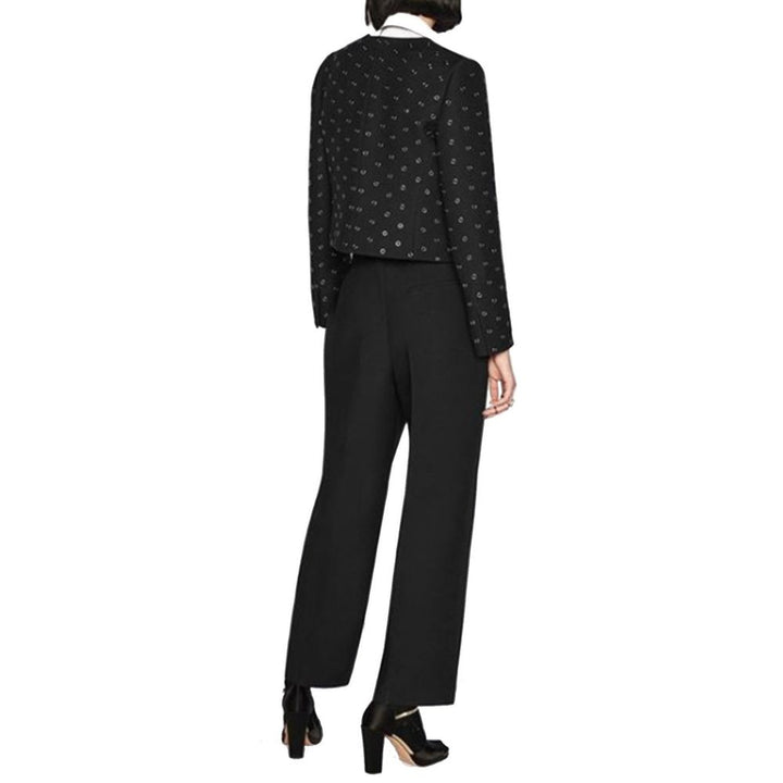 Dior Black Wool Dress Pants