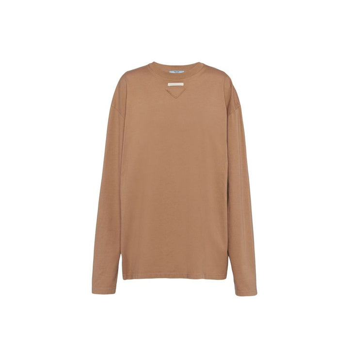 Prada Brown Cotton T-Shirt