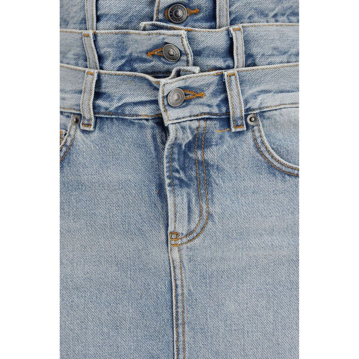 Fiorucci Blue Denim Skirt