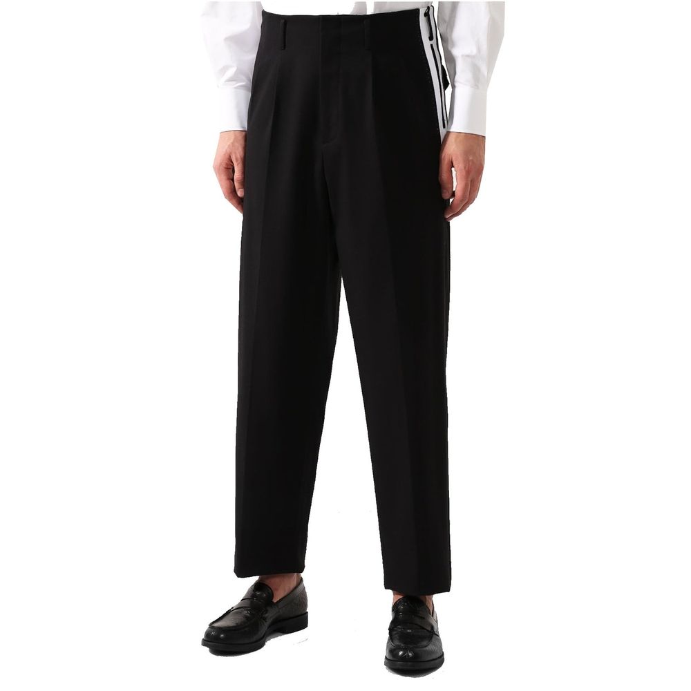 Dolce &amp; Gabbana Black Cotton Pants