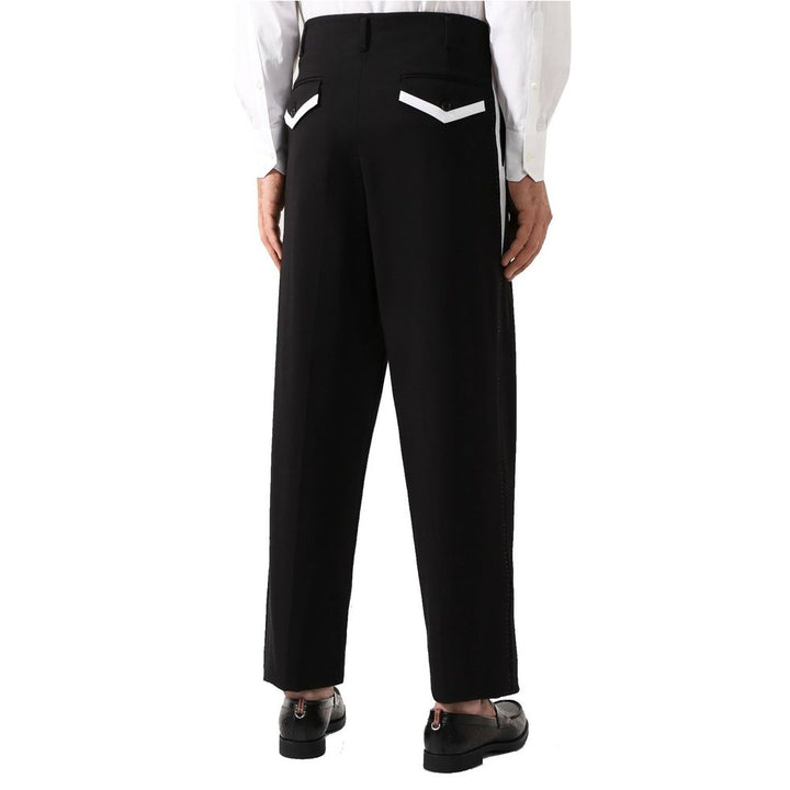 Dolce &amp; Gabbana Black Cotton Pants