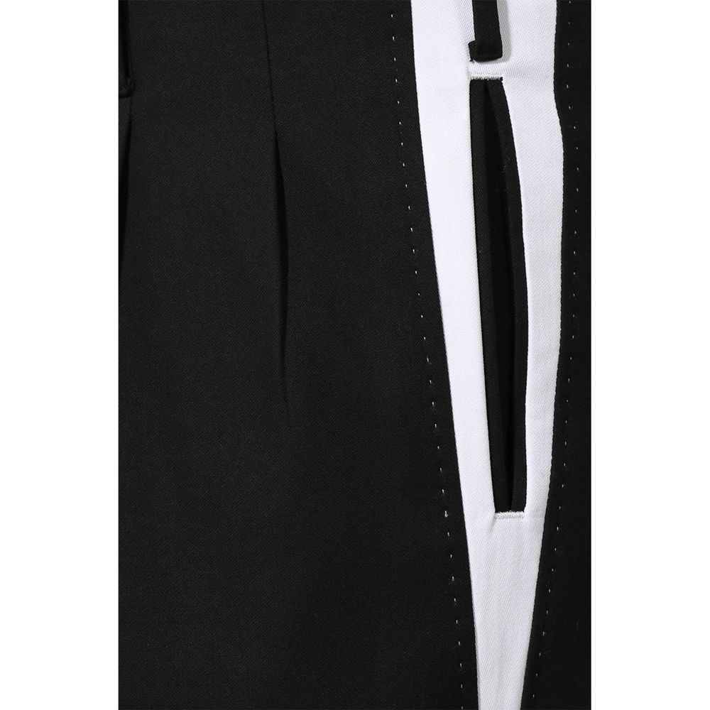Dolce &amp; Gabbana Black Cotton Pants